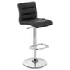 Lush Chrome Stool Black