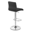 Lush Chrome Stool Black