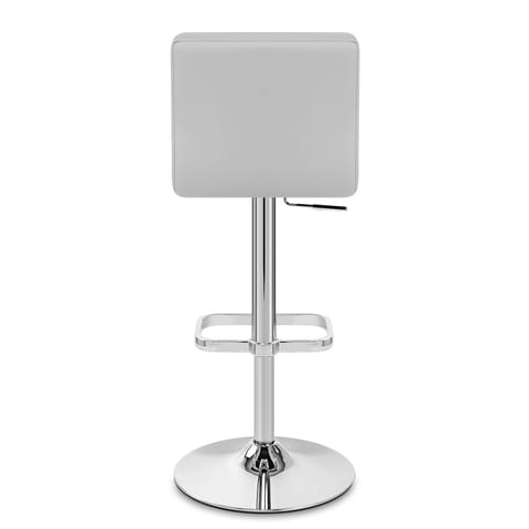 Lush Chrome Stool Grey