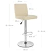 Topaz Bar Stool Cream