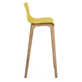 Drift Oak & Yellow Bar Stool