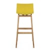 Drift Oak & Yellow Bar Stool