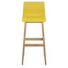 Drift Oak & Yellow Bar Stool