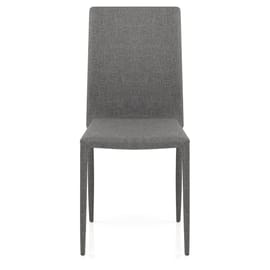 Joshua Dining Chair Light Grey Fabric