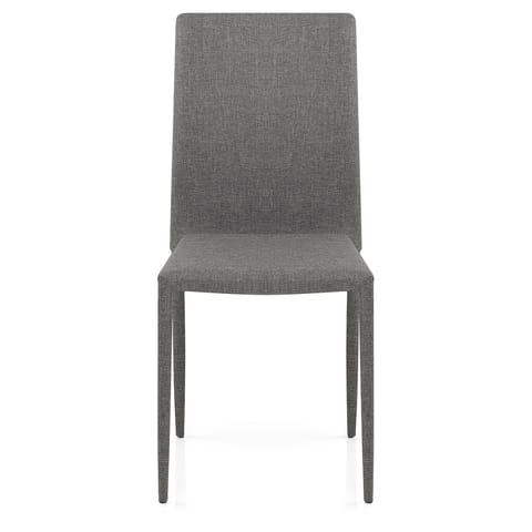 Joshua Dining Chair Light Grey Fabric