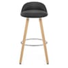 Jive Wooden Stool Black