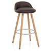 Jive Wooden Stool Brown