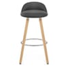 Jive Wooden Stool Grey