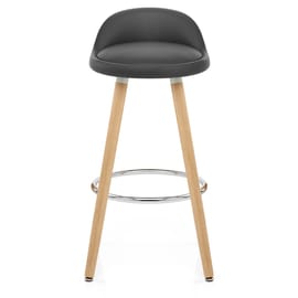 Jive Wooden Stool Grey