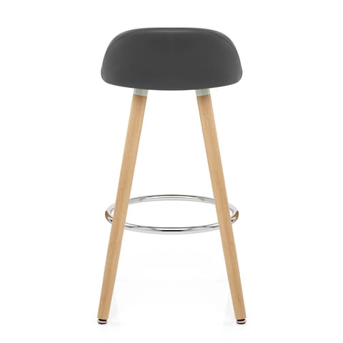 Jive Wooden Stool Grey