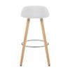 Jive Wooden Stool White
