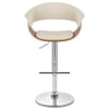 Grafton Stool Walnut & Cream