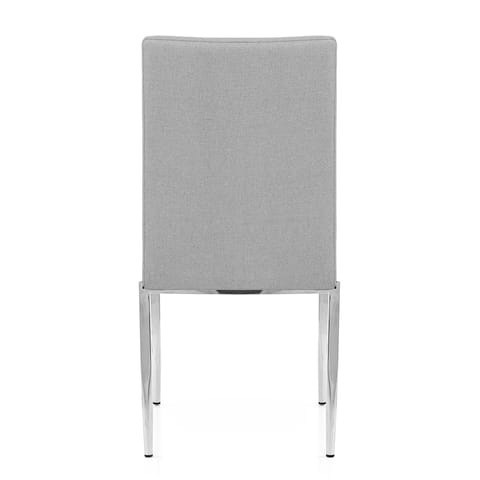 Taurus Dining Chair Light Grey Fabric