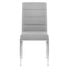 Taurus Dining Chair Light Grey Fabric