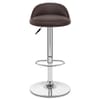 Lulu Real Leather Stool Brown