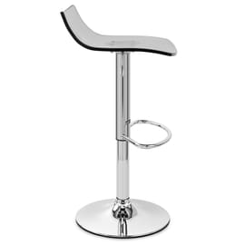 Crystal Bar Stool Smoked