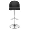 Mimi Chrome Stool Black