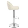 Mimi Chrome Stool Cream