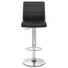 Chrome Breakfast Bar Stool Black