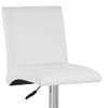 Deluxe High Back Stool White