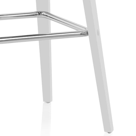 Charlotte Kitchen Stool White