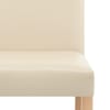 Chicago Oak Dining Chair in Cream