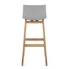 High Drift Oak & Grey Bar Stool