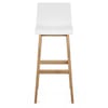 High Drift Oak & White Bar Stool