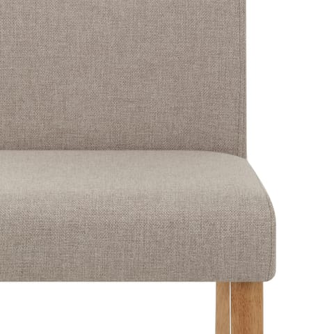 Columbus Oak Dining Chair Tweed