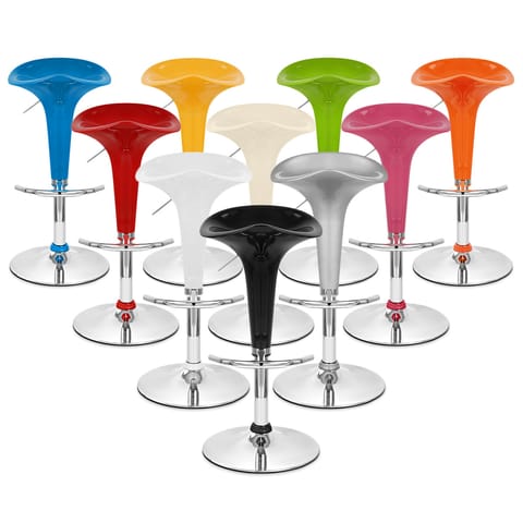 Gloss Coco Bar Stool Black