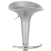 Gloss Coco Bar Stool Silver