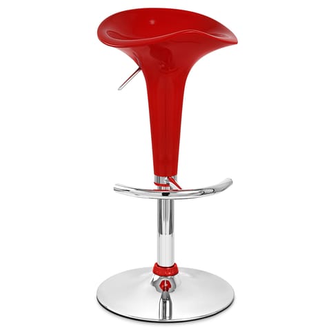 Gloss Coco Bar Stool Red