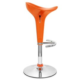 Gloss Coco Bar Stool Orange