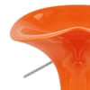 Gloss Coco Bar Stool Orange