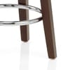 Ikon Kitchen Stool Walnut & Black