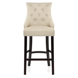 Ascot Bar Stool Cream Leather