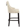 Ascot Bar Stool Cream Leather