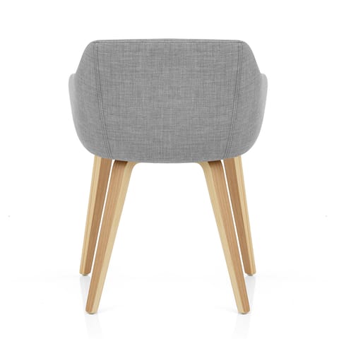 Harley Dining Chair Light Grey Fabric