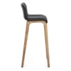 Wave Bar Stool Black