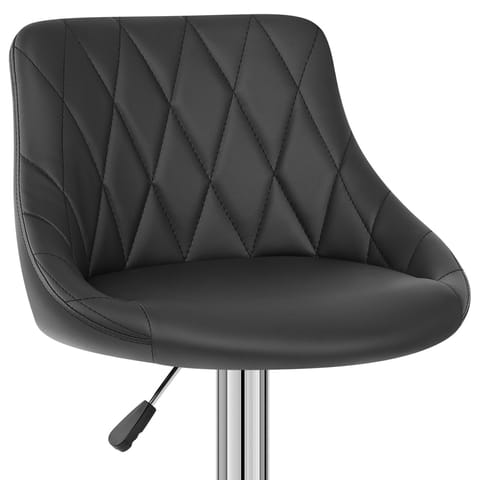 Stitch Bar Stool Black