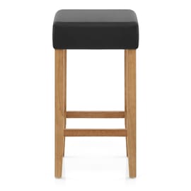 Oliver Oak Bar Stool Black