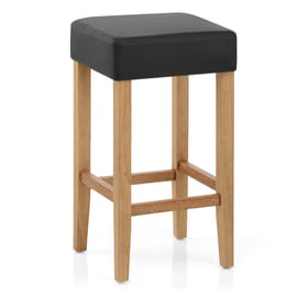 Oliver Oak Bar Stool Black