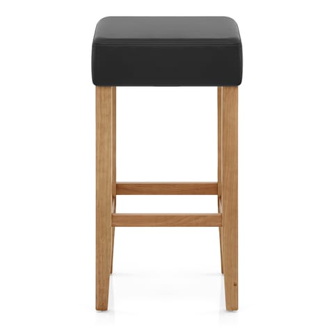 Oliver Oak Bar Stool Black