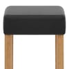 Oliver Oak Bar Stool Black