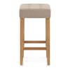 Oliver Oak Stool Tweed Fabric