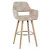 Kite Wooden Stool Antique Cream