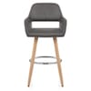 Kite Wooden Stool Grey