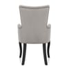 Fleur Chair Grey Velvet