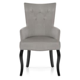 Fleur Chair Grey Velvet