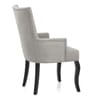 Fleur Chair Grey Velvet